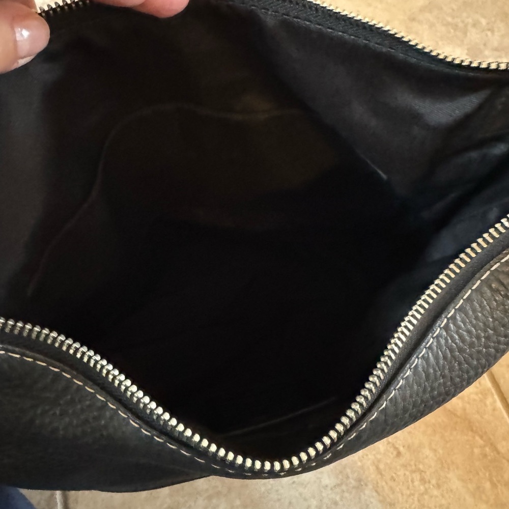 NWOT - Coach Black Leather Shoulder Bag - Picture 8 of 8